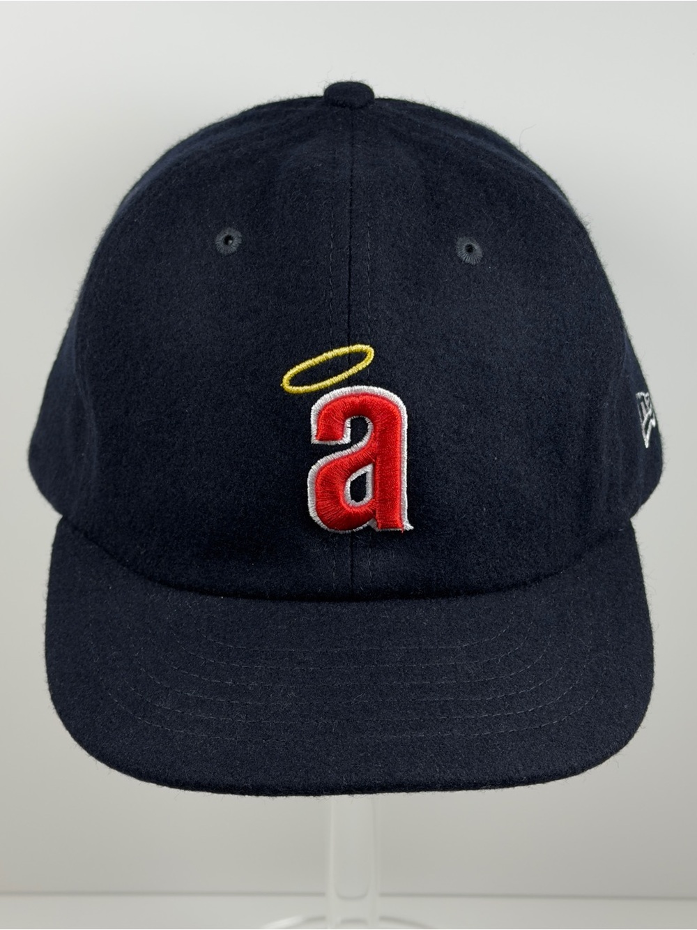 New Era California Angels 19TWENTY Cooperstown Hat Fitted 7 1/2 Wool Navy MLB